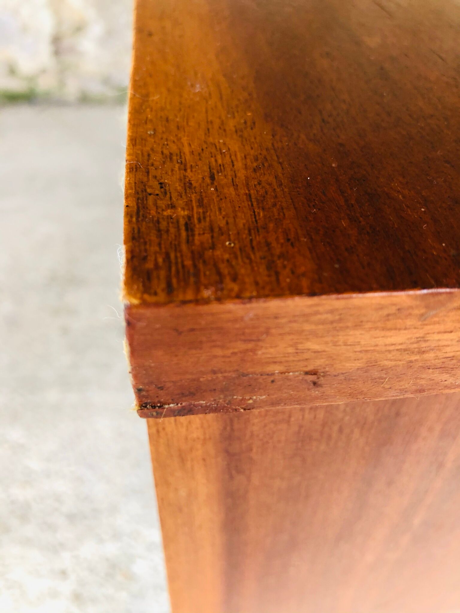Scandinavian style sideboard in teak circa 60
