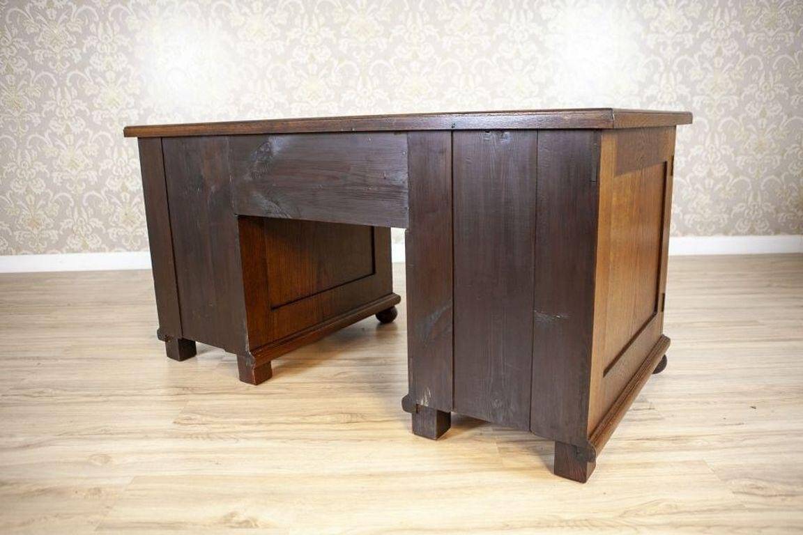 Oak Executive Desk, 1930s