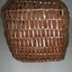 Panier osier vintage, format original