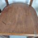 6 vintage bistro chairs, 50s/60s