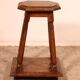 Henri II walnut stool, early 17th century