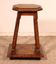 Henri II walnut stool, early 17th century