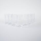 Set of Niva glasses, Finnish design, 1970s, designer: Tapio Wirkkala, manuf