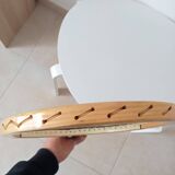 Vintage wooden tennis racket Ilie Nastase Adidas