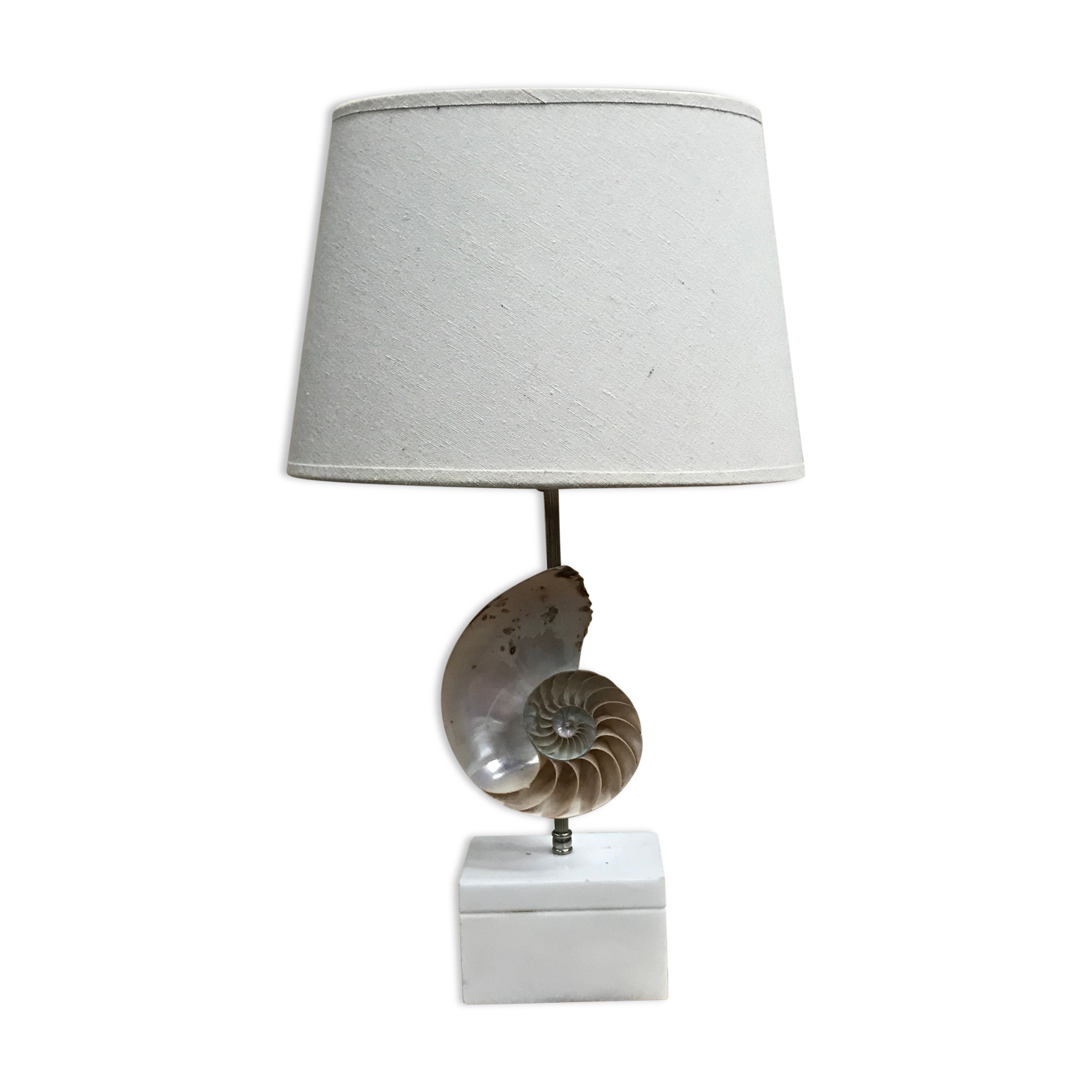Vintage Nautile lay lamp