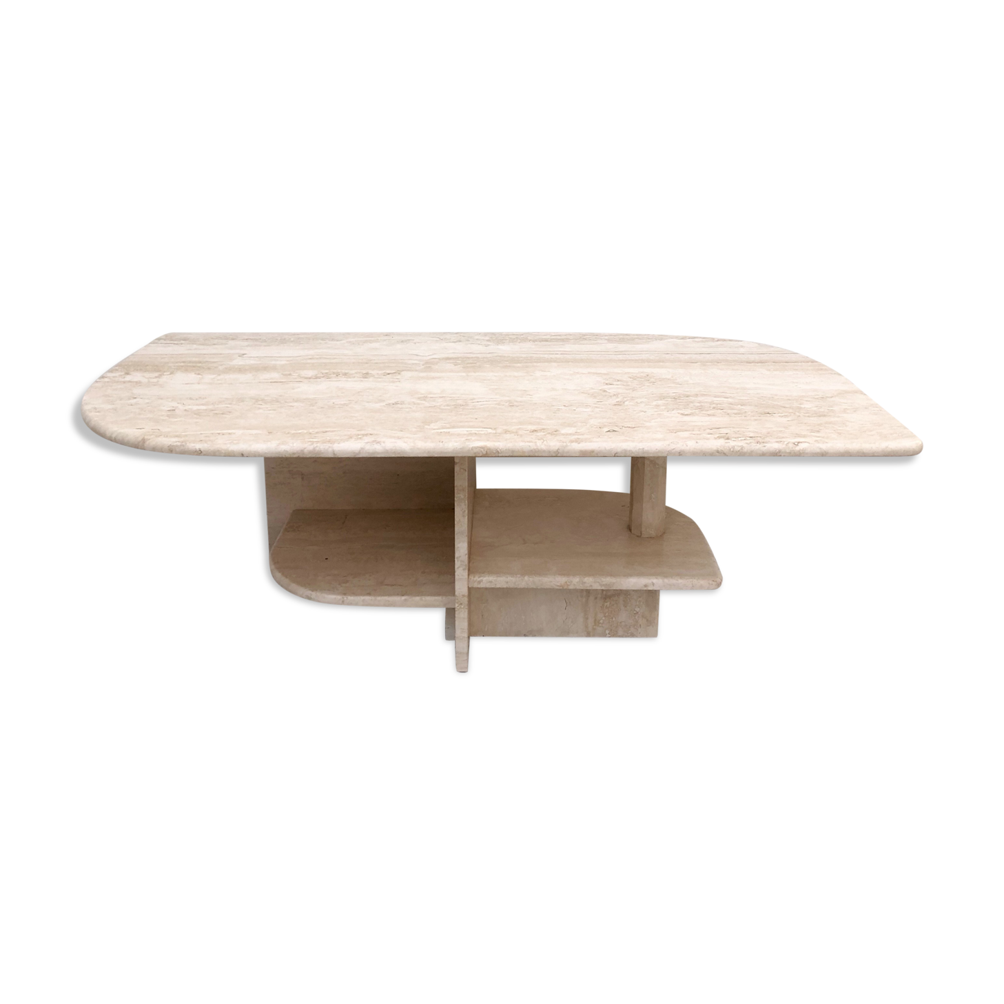 Low table in travertine