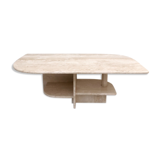 Low table in travertine