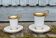 Deux Tasse Porcelaine de Limoges blanc & or