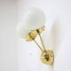 Space age sputnik brass wall lamps - 1970s, more pieces available