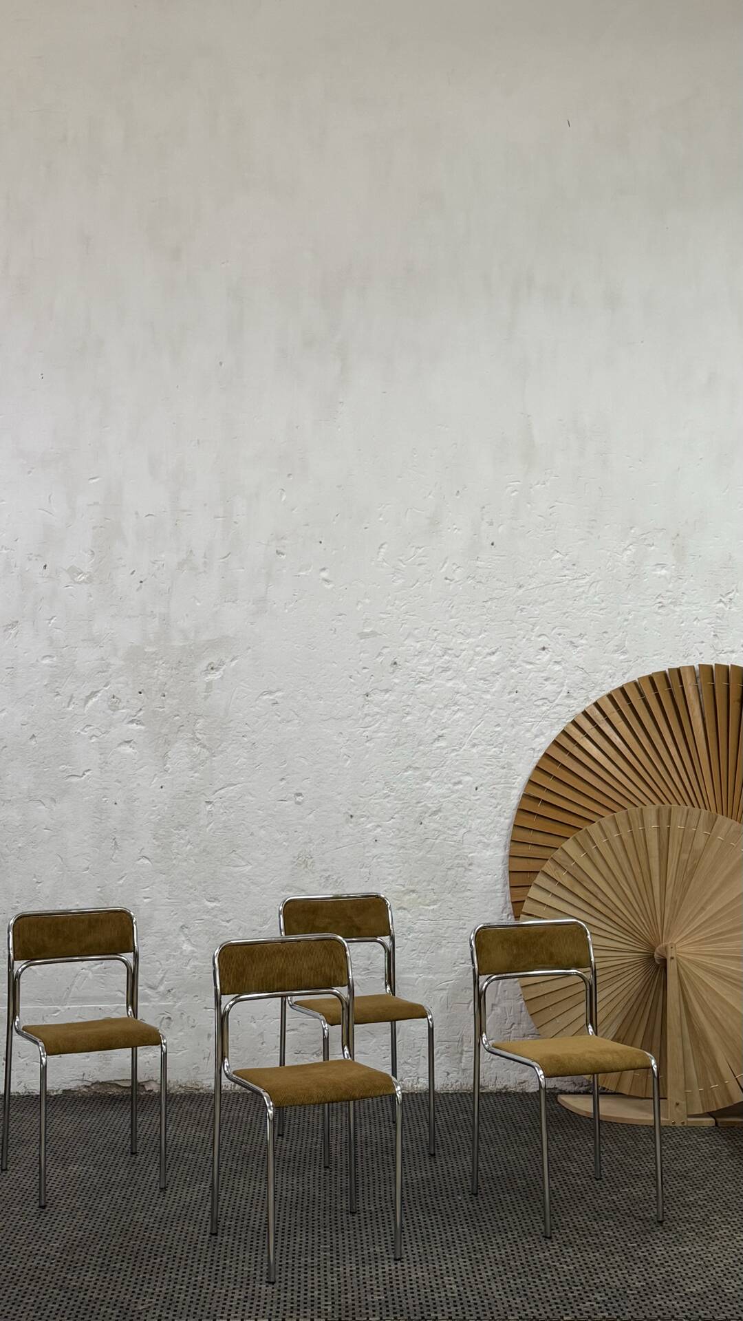 Chrome chairs
