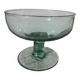 Murano blown glass fruit bowl / footed dish