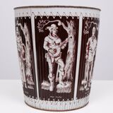 Robin Hood Metal paper basket 1960s England