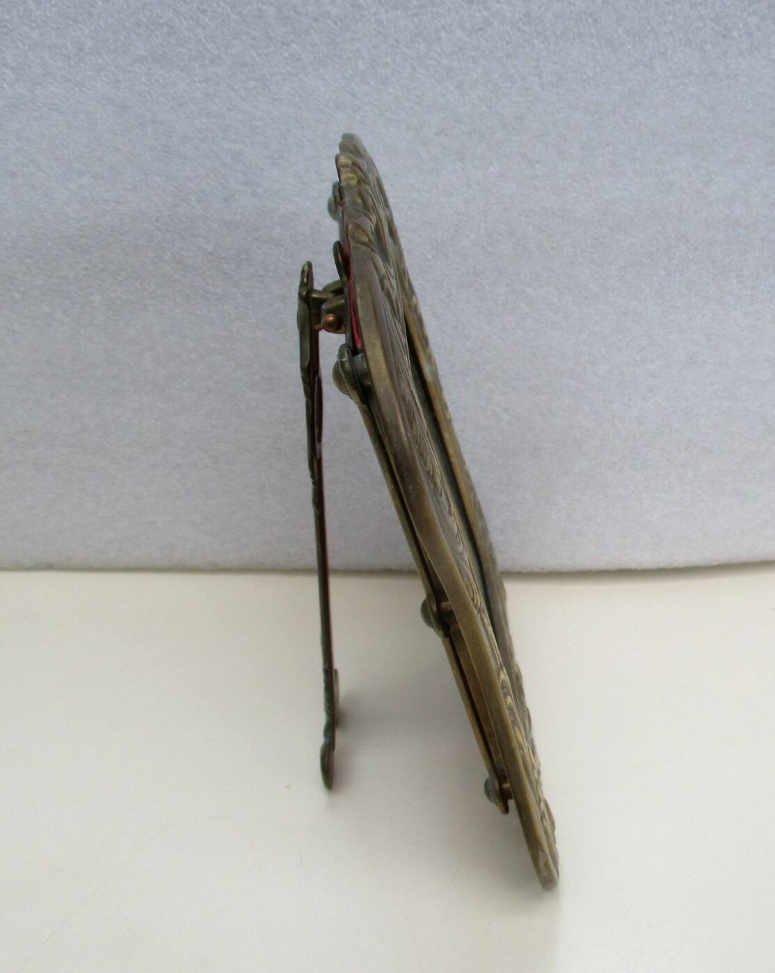 Vintage brass/bronze frame for 75 x 120 mm subject