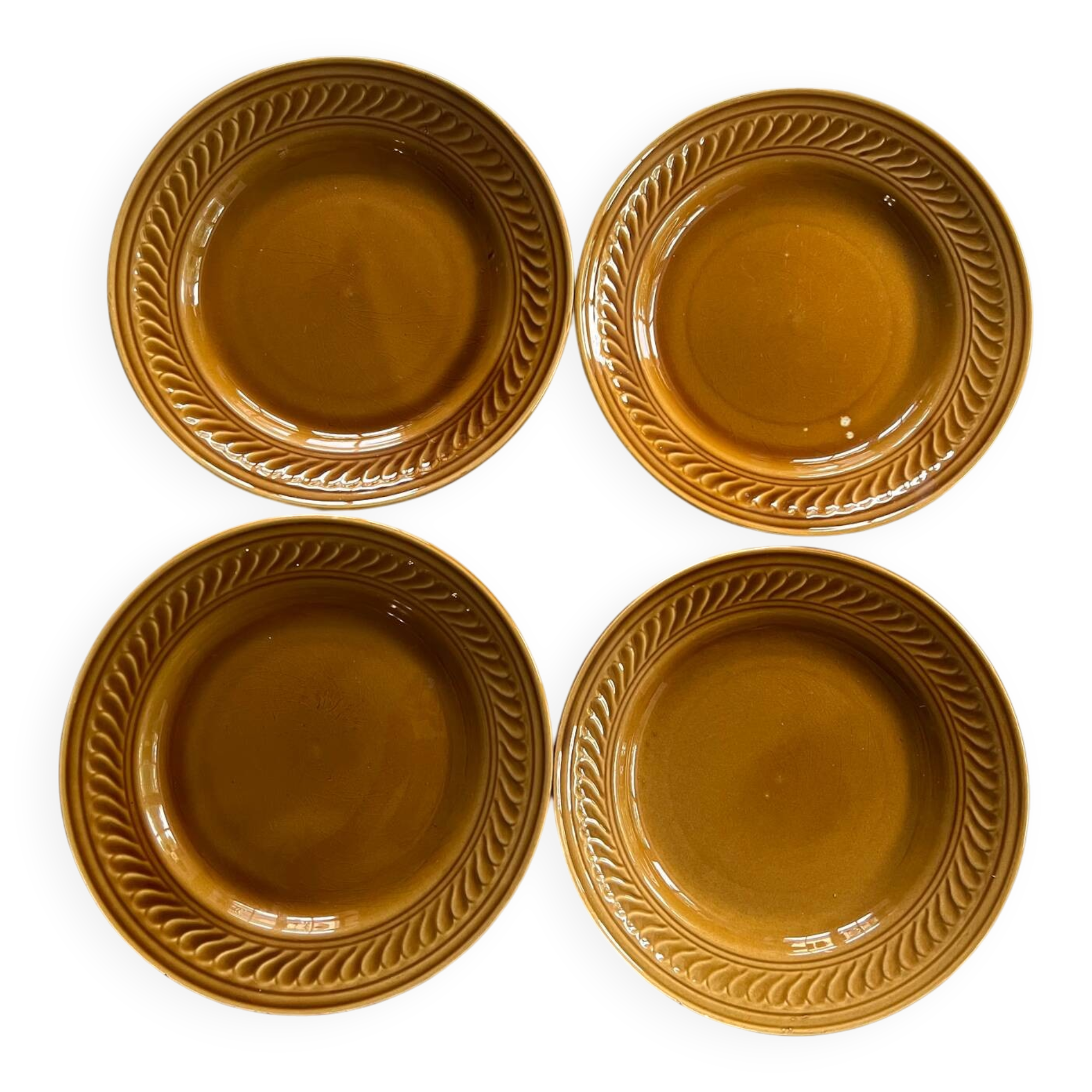 Assiettes plates Gien