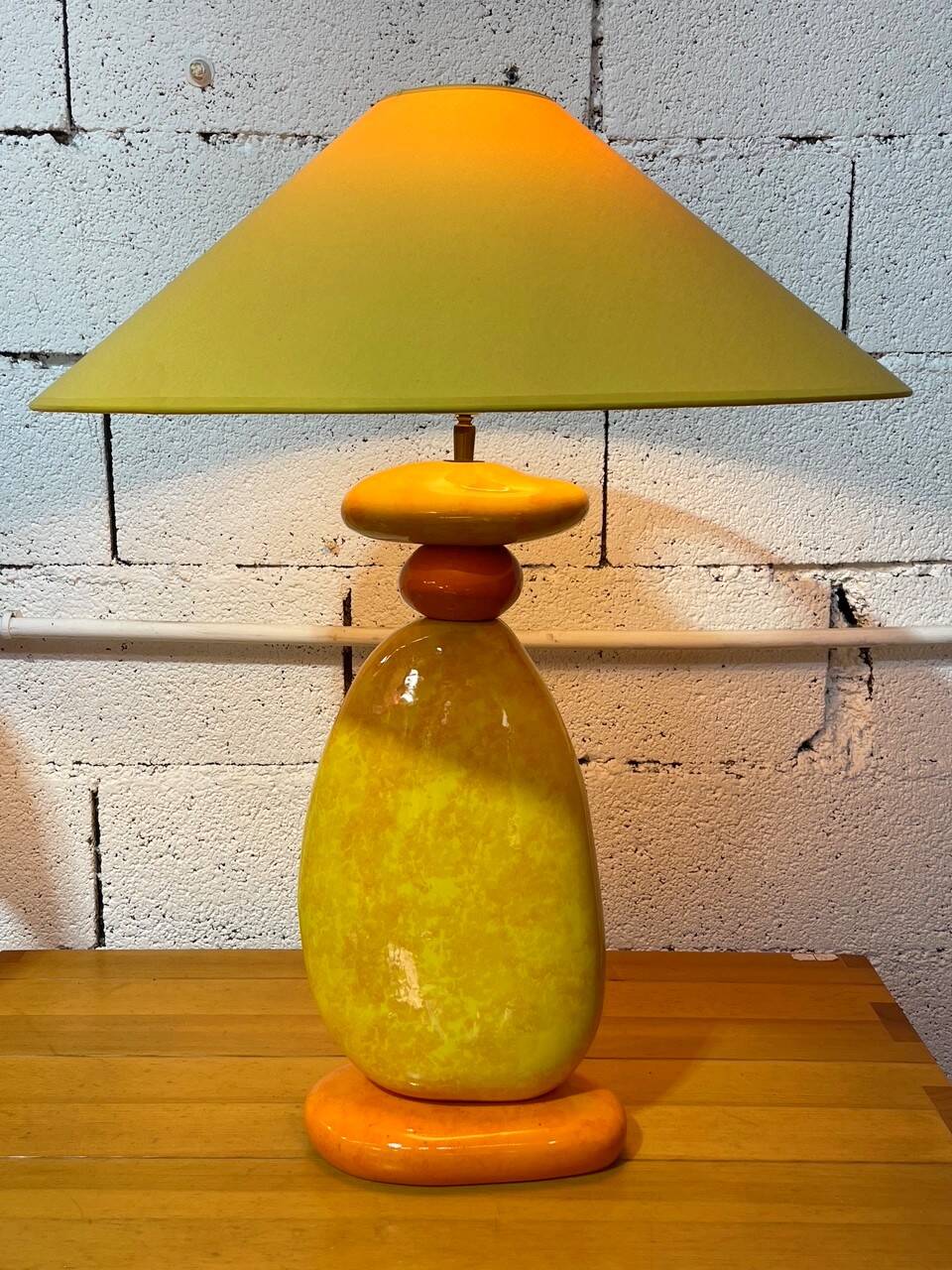 Lampe en céramique de François Châtain