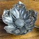 Flower candle holders, lotus ashtray with removable petals, 1960s.