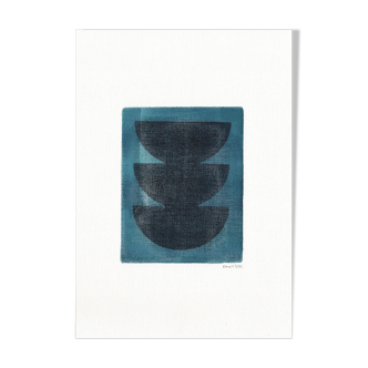 Painting on paper by Eawy M306