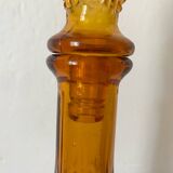 Carafe italienne Empoli pointes diamant 1970