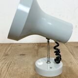 Vintage Grey Metal Wall Lamp by Josef Hurka for Napako, 1970s