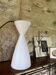 Suspension vintage diabolo en opaline