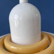 Beige Mid-Century UFO Suspension by Knud Christensen