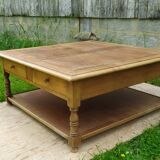 Cherry wood coffee table