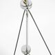 Original 1960s metal chrome floor lamp by Josef Hurka for Napako Czech