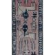 Vintage Turkish hallway rug 104x320 cm