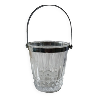 Crystal ice bucket