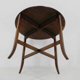 1930s Art Deco Nesting tables in Walnut , Czechoslovakia