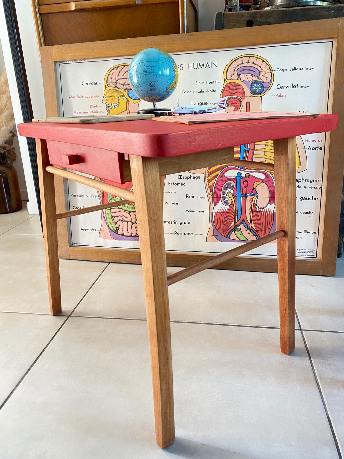 Baumann desk and children's chair set