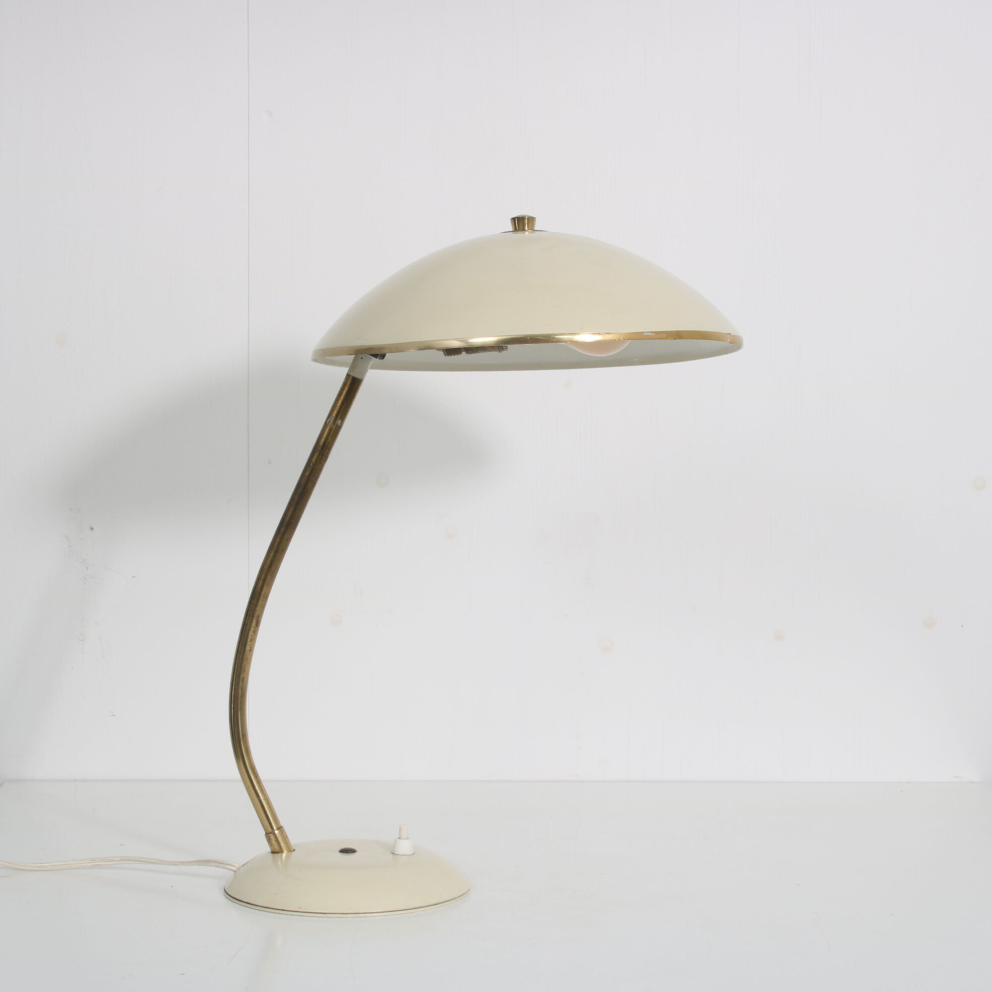 1950s Metal desk lamp from Italy