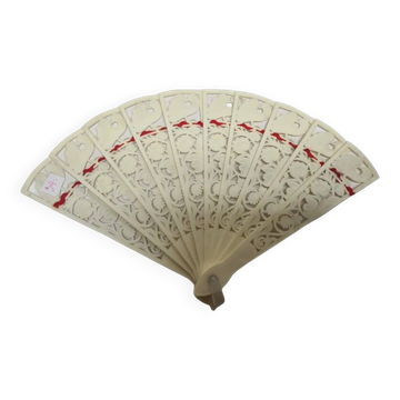 Art Nouveau Polish celluloid fan, 1930s