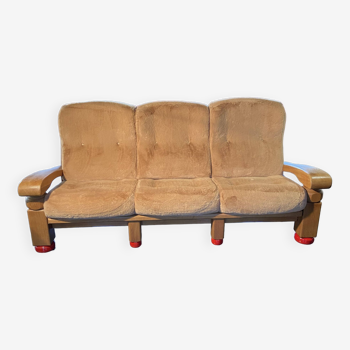 Vintage 3 seater sofa