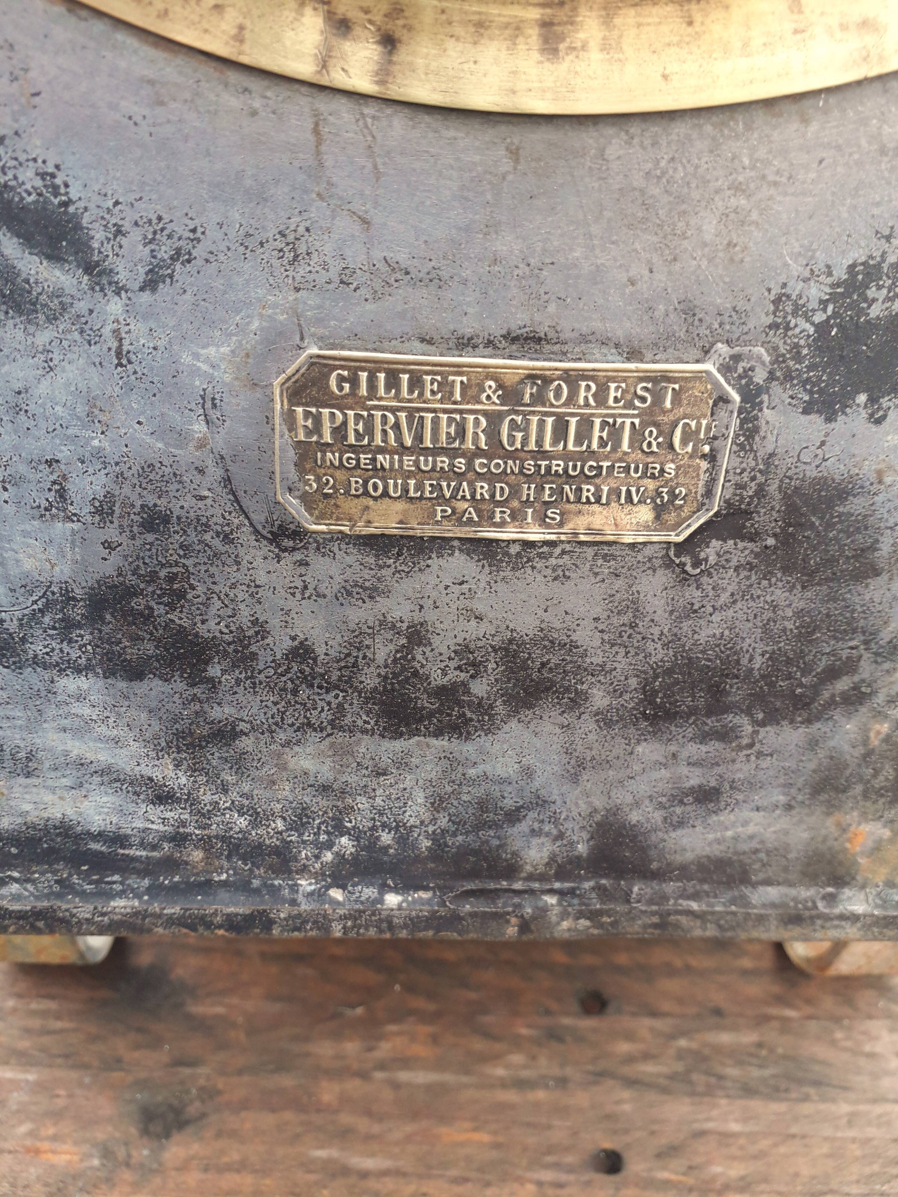 Grosse Lampe SNCF Gillet & Forest 1930