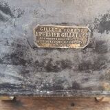 Large SNCF Gillet & Forest Lamp 1930