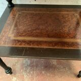 Napoleon III harness with three 20th century trays / Console