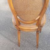 Lot de 6 chaises médaillons de style Louis XVI