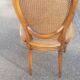 Set of 6 Louis XVI style medallion chairs