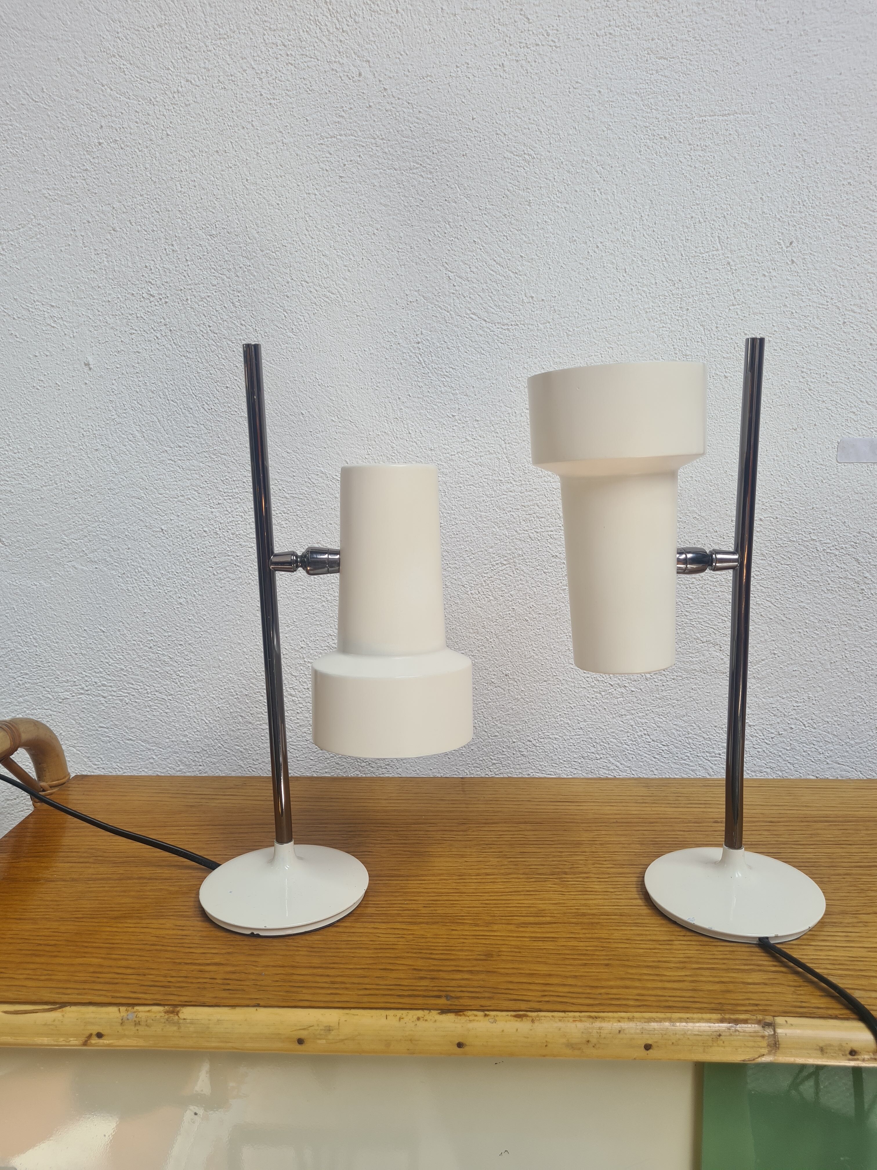 Pair of italian lamps from the 50s