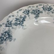 Ensemble de 6 assiettes creuses en faïence de Maastricht modèle Clara