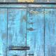 Antique Indian teak door