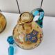 Pair of glass carafes, Georges Sand, vintage