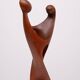 Teak Sculpture by Simon Randers 1960s Denmark