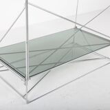 Isocèle metal shelf by Max Sauze, 1970s