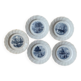 Dessert plates in Delft