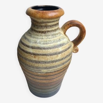 grand vase en céramique West Germany Scheurich Keramik Space Age années 1970