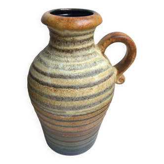 large ceramic vase West Germany Scheurich Keramik Space Age 1970s