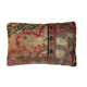 Vintage turkish rug cushion cover, 30 x 50 cm