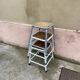 Vintage industrial stool